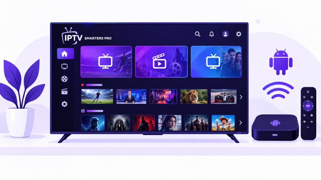 installer iptv smarters pro smart tv