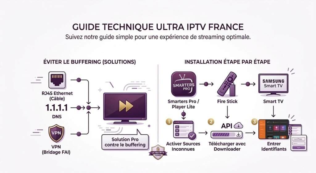 comment eviter le buffering iptv