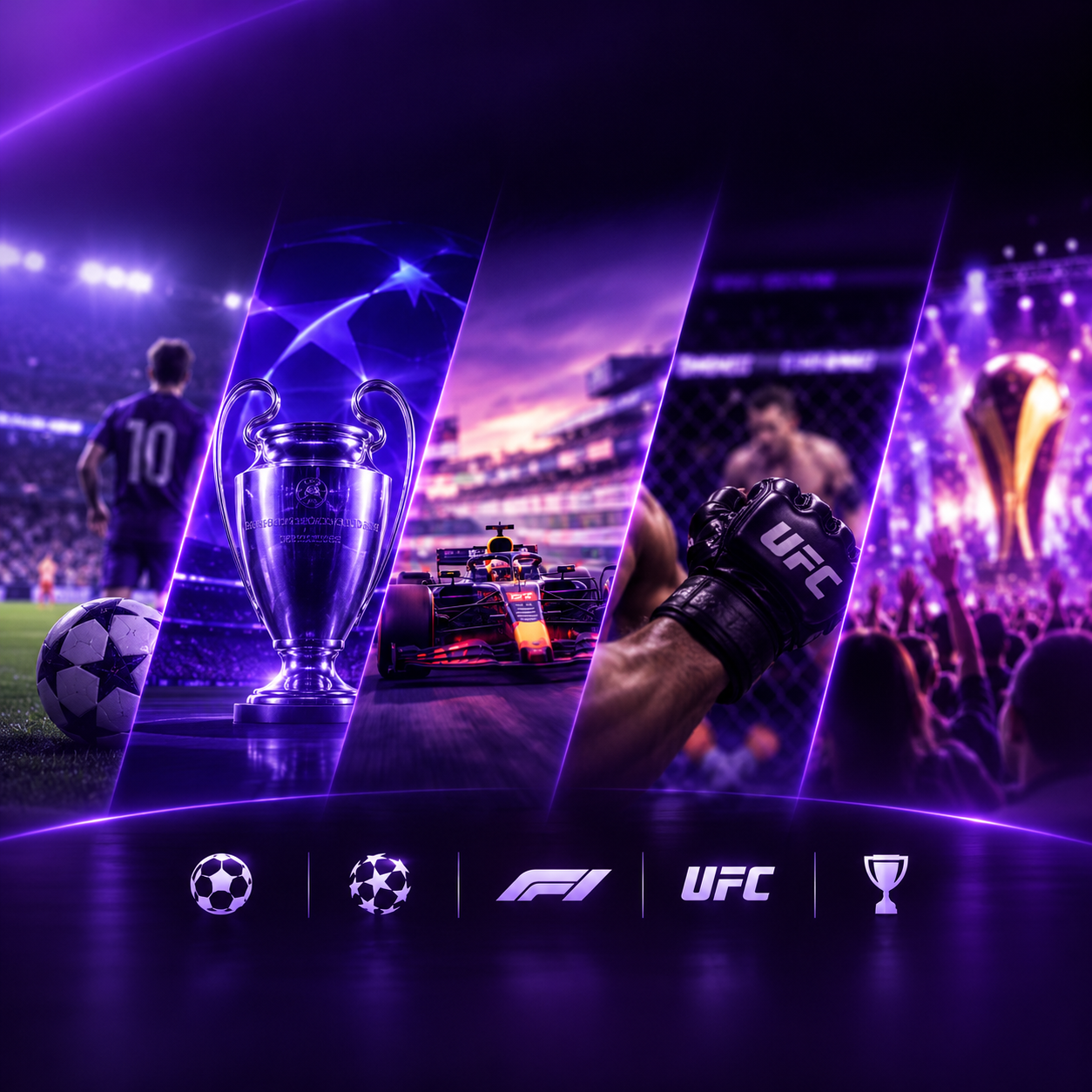 Abonnement chaîne sport en direct - Ligue 1 et Champions League
