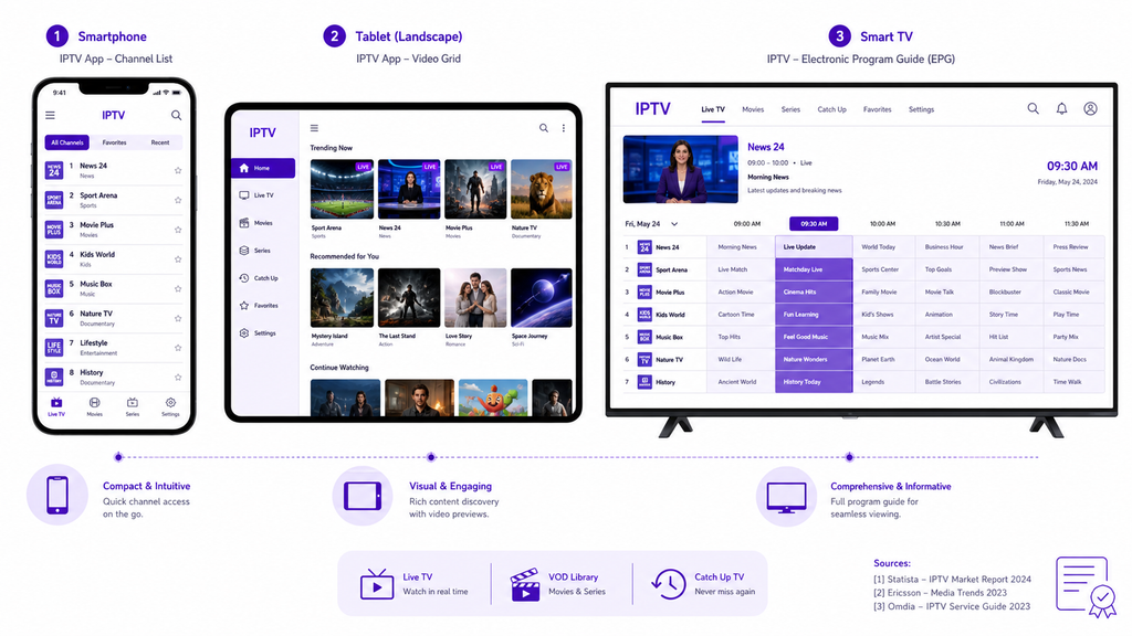 meilleure application iptv android